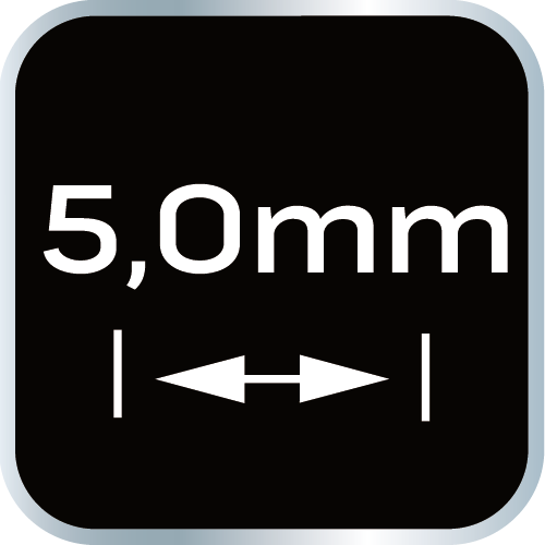Krzyżyki dystansowe 5.0 mm, 100 szt. (5 szt.)