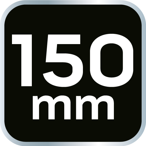 Haki 150 mm, zestaw 4 szt.