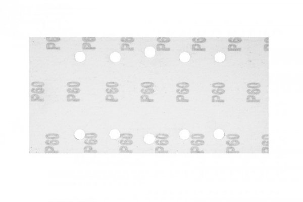 Papier ścierny na rzep 115 x 230 mm, K60, 5 szt., z otworami