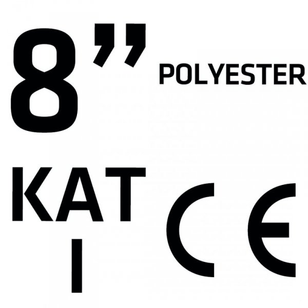 Rękawice ogrodowe , poliester, wzór kwiatki, rozmiar 8&quot; (5 szt.)