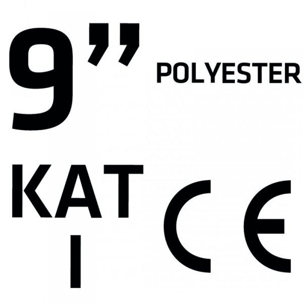 Rękawice ogrodowe , poliester, wzór kwiatki, rozmiar 9&quot;