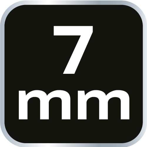 Klucz sześciokątny 7.0 mm, CrV