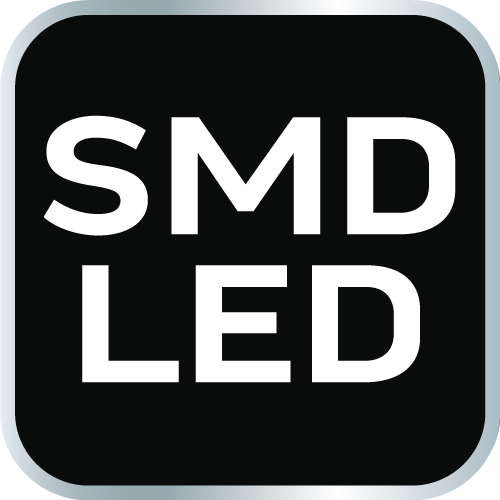 Lampa podwójna 360 stopni 2x4300lm