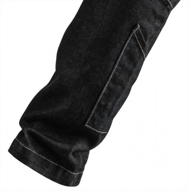 Spodnie robocze 5-kieszeniowe DENIM, czarne, rozmiar XXXL