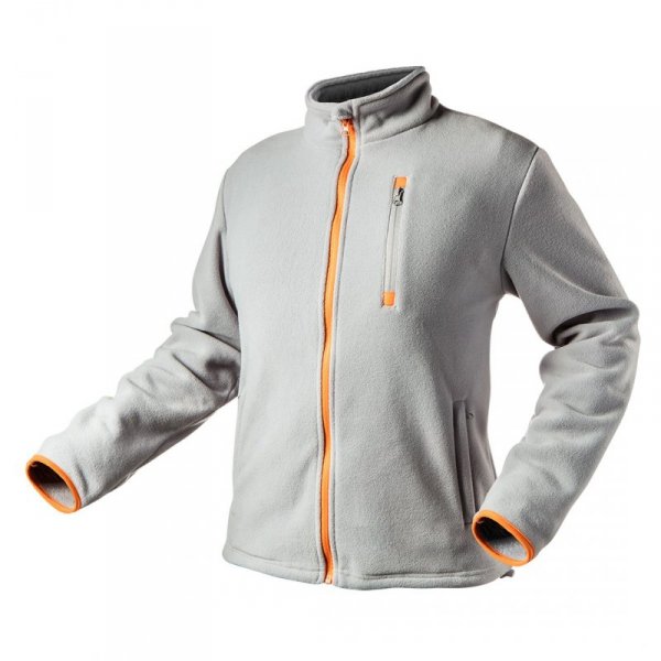 Bluza polarowa, szara, rozmiar M
