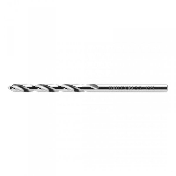 Wiertła do metalu Baildon BASIC DIN 338 RN NWKa 3,2 mm, HSS (S), 65-36 mm, wielokrotność 10