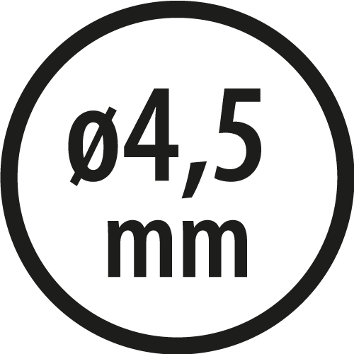 Wiertła do metalu Baildon BASIC DIN 340 RN NWKb 4,5 mm, HSS (S), 126-82 mm, wielokrotność 10