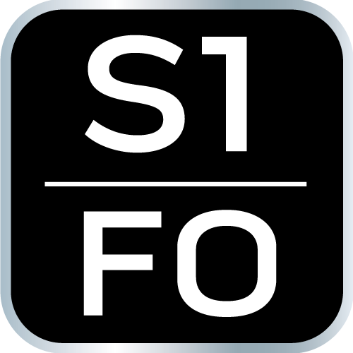 Półbuty robocze S1 FO, stalowy podnosek, rozmiar 41