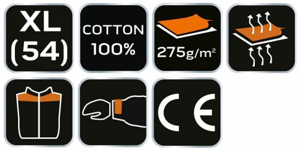Bluza robocza, HD+, rozmiar XL