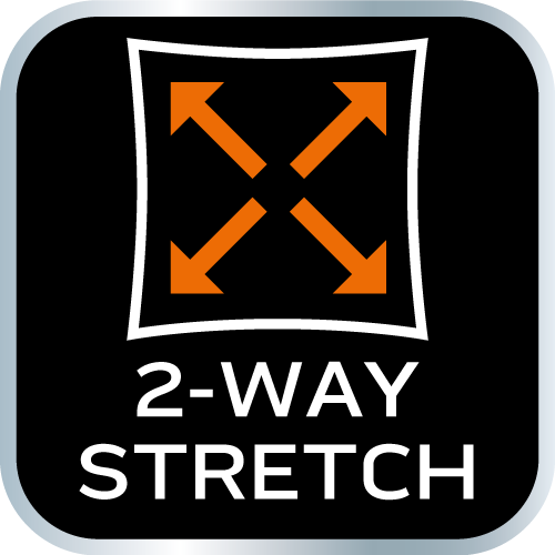 Spodnie robocze OUTDOOR, 2 way stretch, szare, rozmiar XXXL