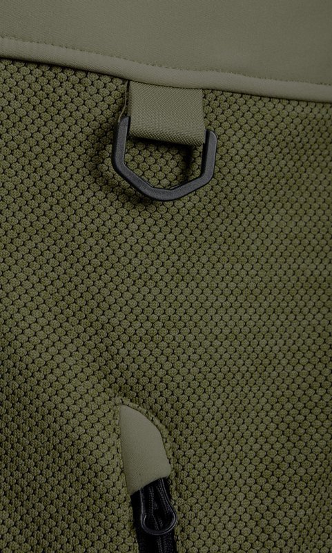 Bluza softshell OUTDOOR, zielona, rozmiar XXXL