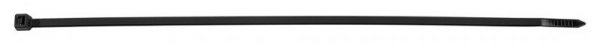 Opaski zaciskowe EXTREME 4.8 × 370 mm, czarne, 50 szt.