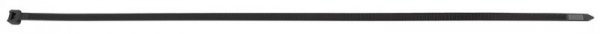 Opaski zaciskowe EXTREME 9.0 × 650 mm, czarne, 50 szt.