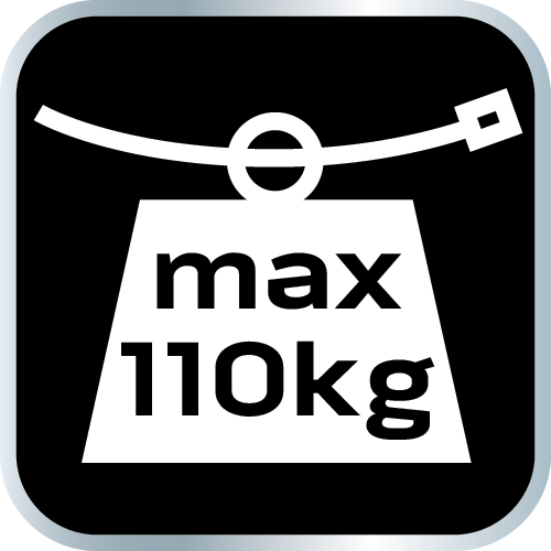 Opaski zaciskowe EXTREME 12.0 × 700 mm, czarne, 50 szt.
