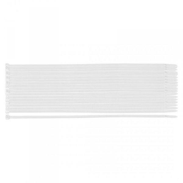 Opaski zaciskowe EXTREME 3.6 × 150 mm, białe, 100 szt.