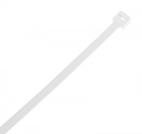 Opaski zaciskowe EXTREME 3.6 × 300 mm, białe, 100 szt.