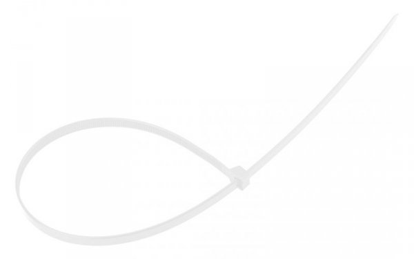 Opaski zaciskowe EXTREME 7.6 × 500 mm, białe, 50 szt.