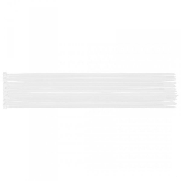 Opaski zaciskowe EXTREME 7.6 × 500 mm, białe, 50 szt.