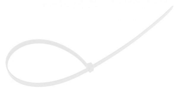 Opaski zaciskowe EXTREME 12.0 × 700 mm, białe, 50 szt.