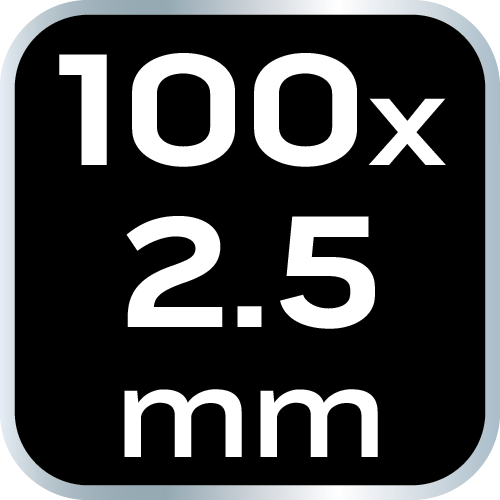 Opaski zaciskowe EXTREME czarne zestaw 75 szt.