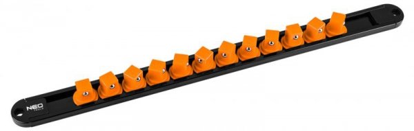 Uchwyty na nasadki 1/4&quot;, 3/8&quot;, 1/2&quot; - zestaw 6 szt.