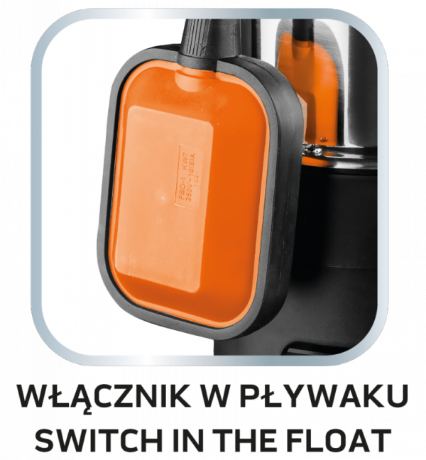 Pompa zanurzeniowa do wody brudnej 1100W