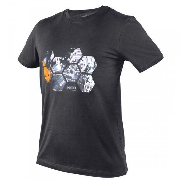 T-shirt z nadrukiem, warsztat, rozmiar M