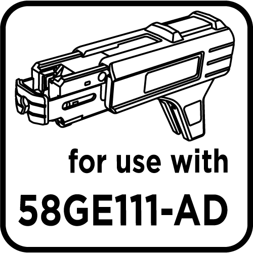 Wkręty na taśmie 3,2x25 mm uniwersalne, do 58GE111-AD, 1000 szt