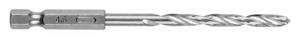 Wiertło do metalu Hex 4.8 mm, 2 szt.