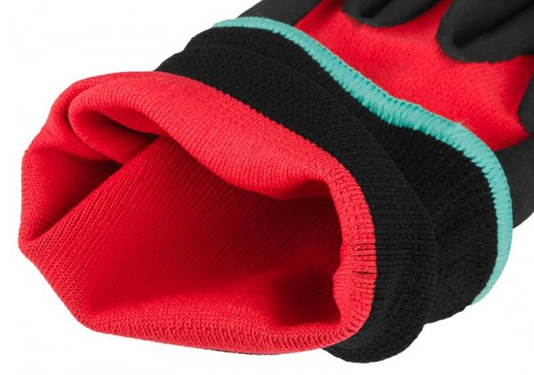 Rękawice robocze ultraflex, nylon-spandex, pokrytcie polimetrowo-nitrylowe (foam), 4131X, rozmiar 8