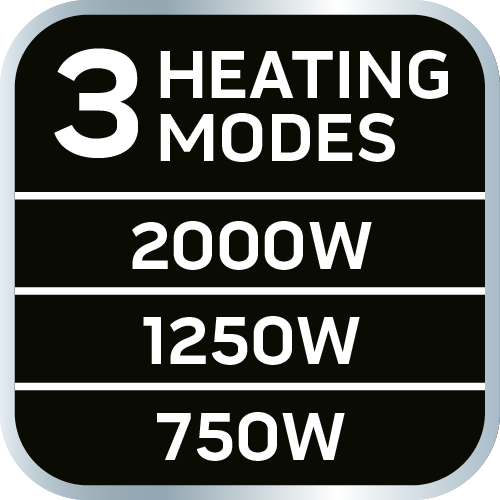 Grzejnik konwektorowy z termostatem 2000W standard