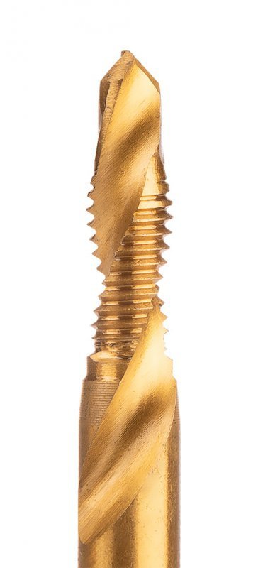 Wiertło gwintujące HSS TiN, M6x1 mm, Hex