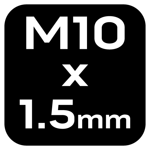 Wiertło gwintujące HSS TiN, M10x1,5 mm, Hex