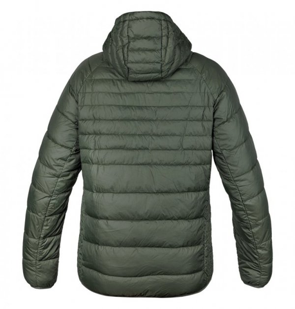 Kurtka Mix&Match, pikowana, puchowa, lekka, oliwkowo-czarna, rozmiar L