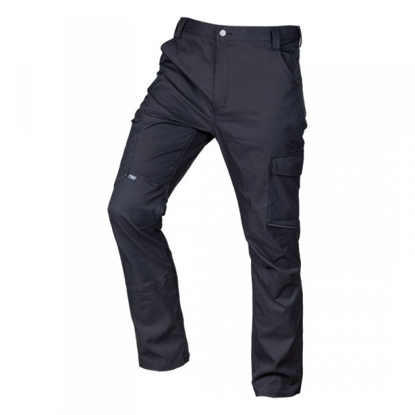 Spodnie robocze Mix&Match, stretch, czarne, rozmiar XXXL