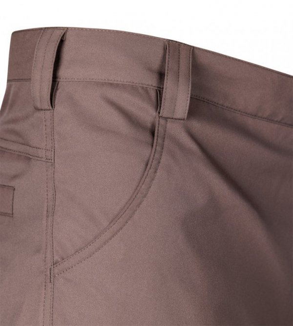 Spodnie robocze Mix&Match, stretch, brązowe, rozmiar XS
