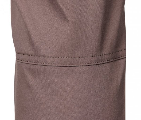 Spodnie robocze Mix&Match, stretch, brązowe, rozmiar S
