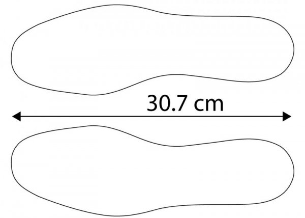 Wkładki do butów thermal comfort, rozmiar 46-47