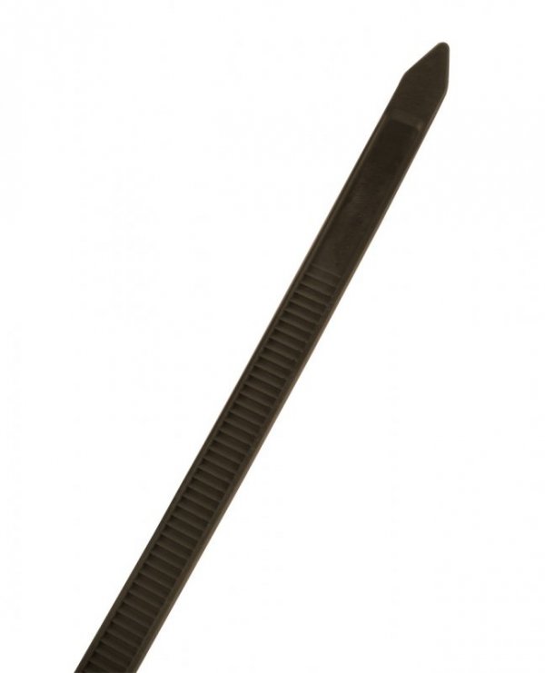 Opaski zaciskowe ogrodowe 7,6 x 380mm, 50 szt., brązowe