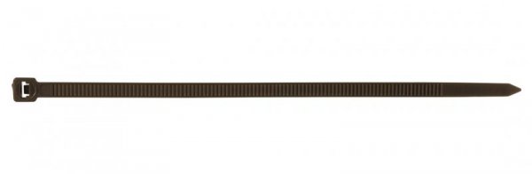 Opaski zaciskowe ogrodowe 4,8 x 160mm, 50 szt., brązowe