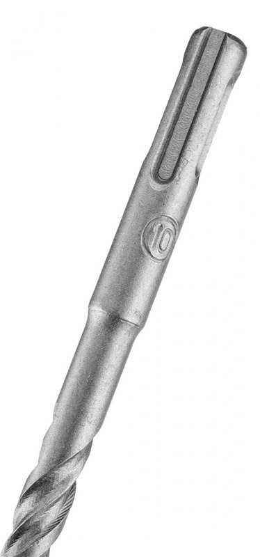 Wiertło do betonu SDS Plus z podwójną spiralą 10 x 160 mm (3 szt.)