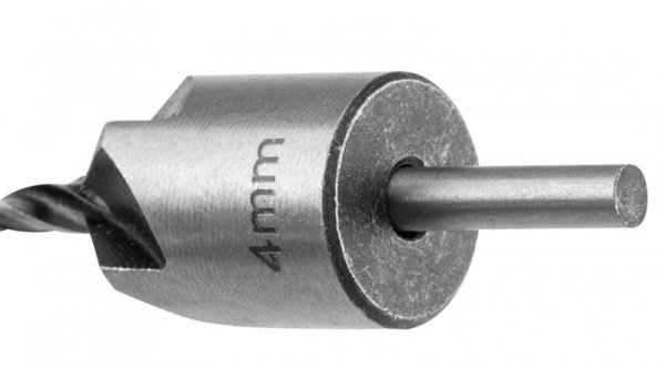 Wiertło z fazownikiem do drewna 4 mm/16 mm (3 szt.)