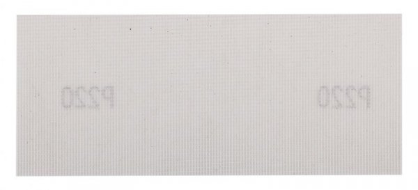 Siatka ścierna biała 115 x 280 mm, P220