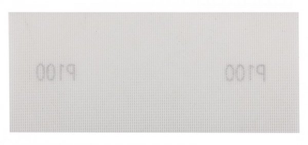 Siatka ścierna biała 115 x 280 mm, P100