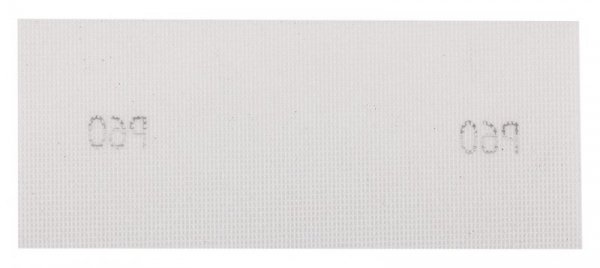 Siatka ścierna biała 115 x 280 mm, P60