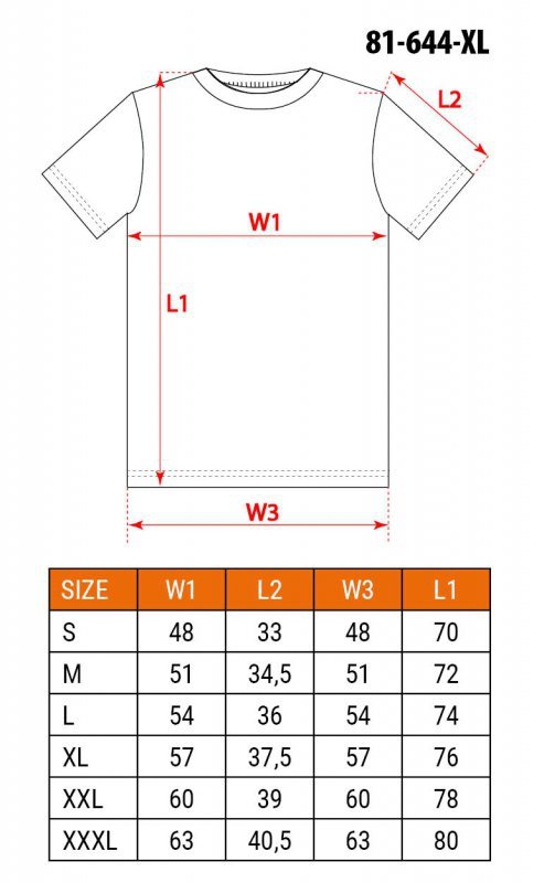 T-shirt OUTDOOR, las, rozmiar XL