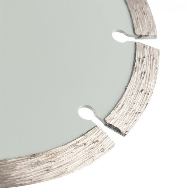 Tarcza diamentowa do cięcia segmentowa, 115 x 22.2 mm, na sucho i mokro