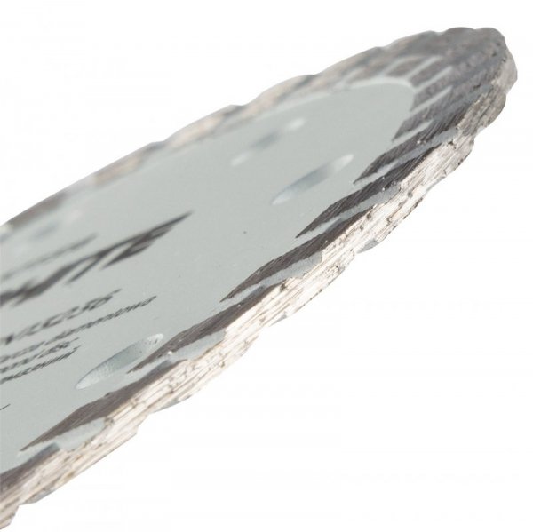 Tarcza diamentowa do cięcia turbo, 115 x 22.22 mm, na sucho i mokro