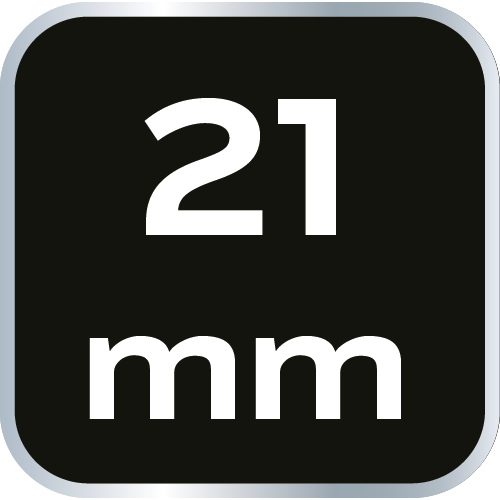 Nasadka sześciokątna 1/2&quot;, 21 mm, Superlock