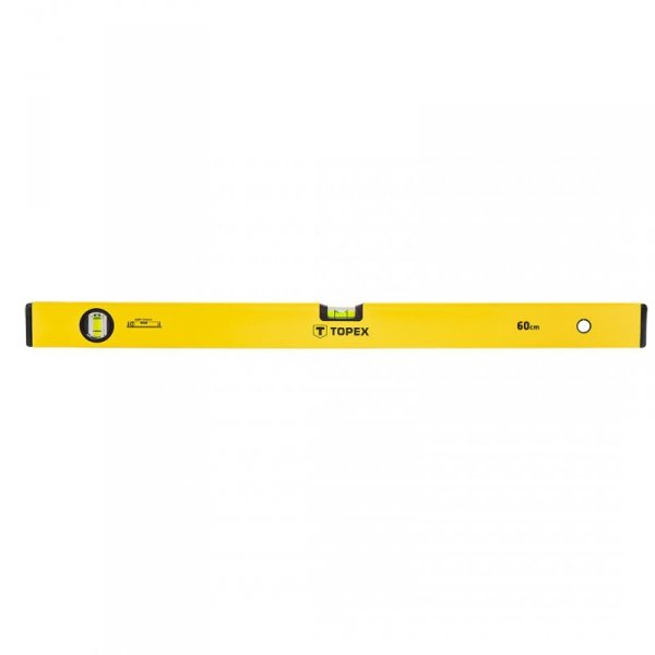 Poziomnica aluminiowa typ 500, 60 cm, 2 libelle